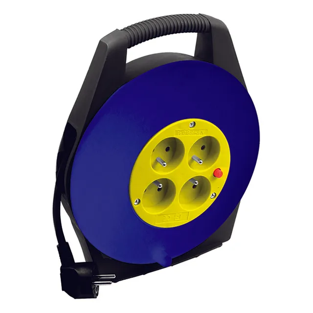 Safe Tool Services généraux Enrouleurs 4 prises câble 3 m