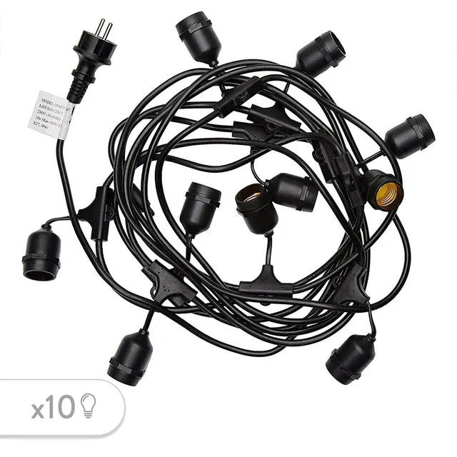 Red Deco Mafy guirlande lumineuse extérieure 6m 10 LED blanc chaud