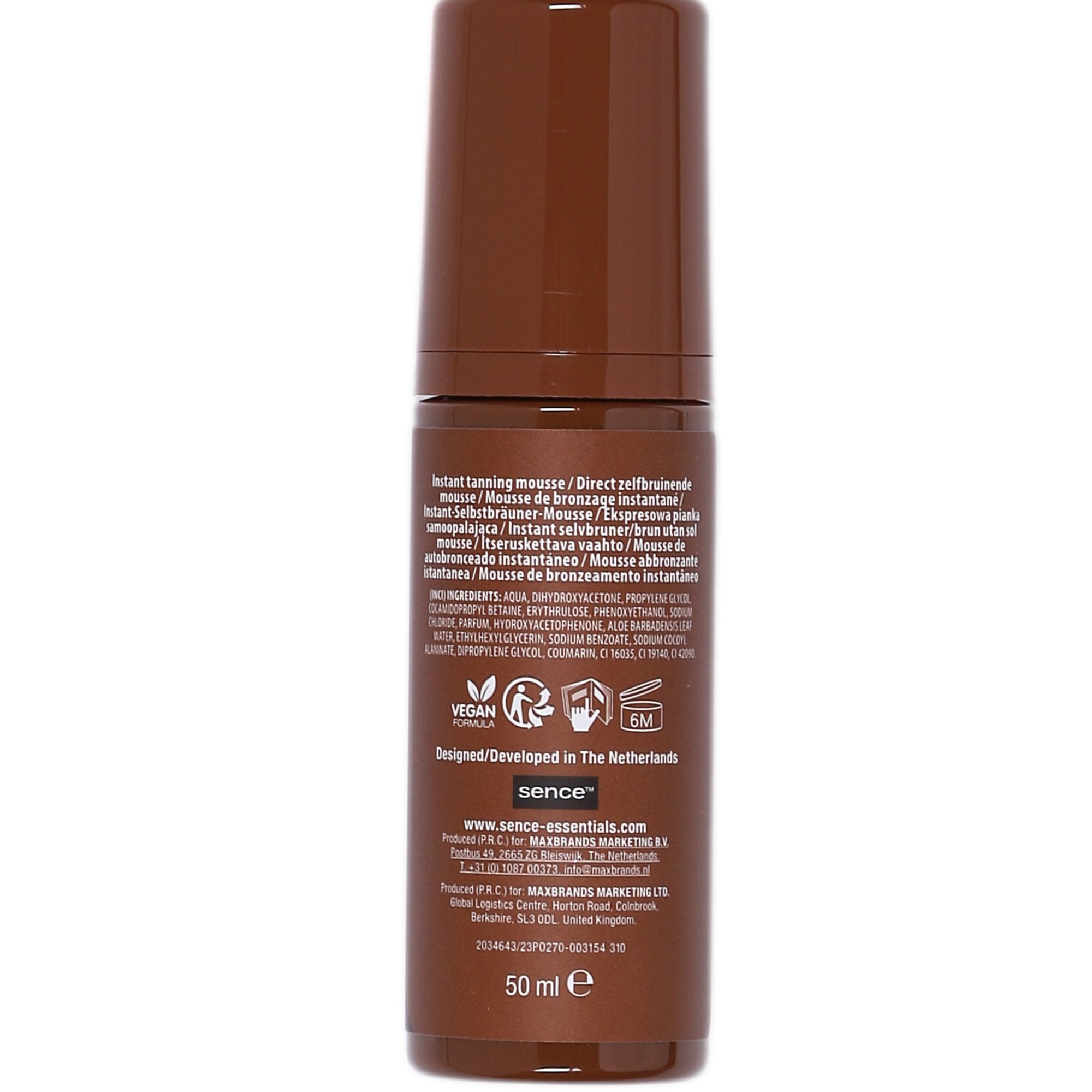 Sence mousse auto-bronzante medium + gant corps