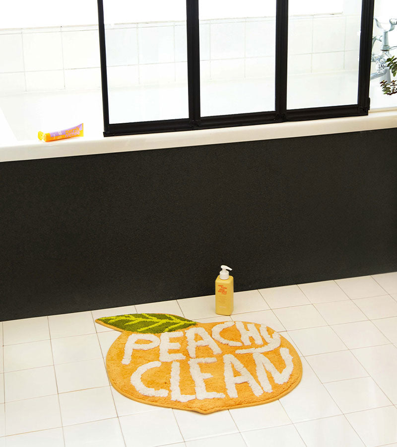 L'avant gardiste Peachy Clean tapis salle de bain pêche