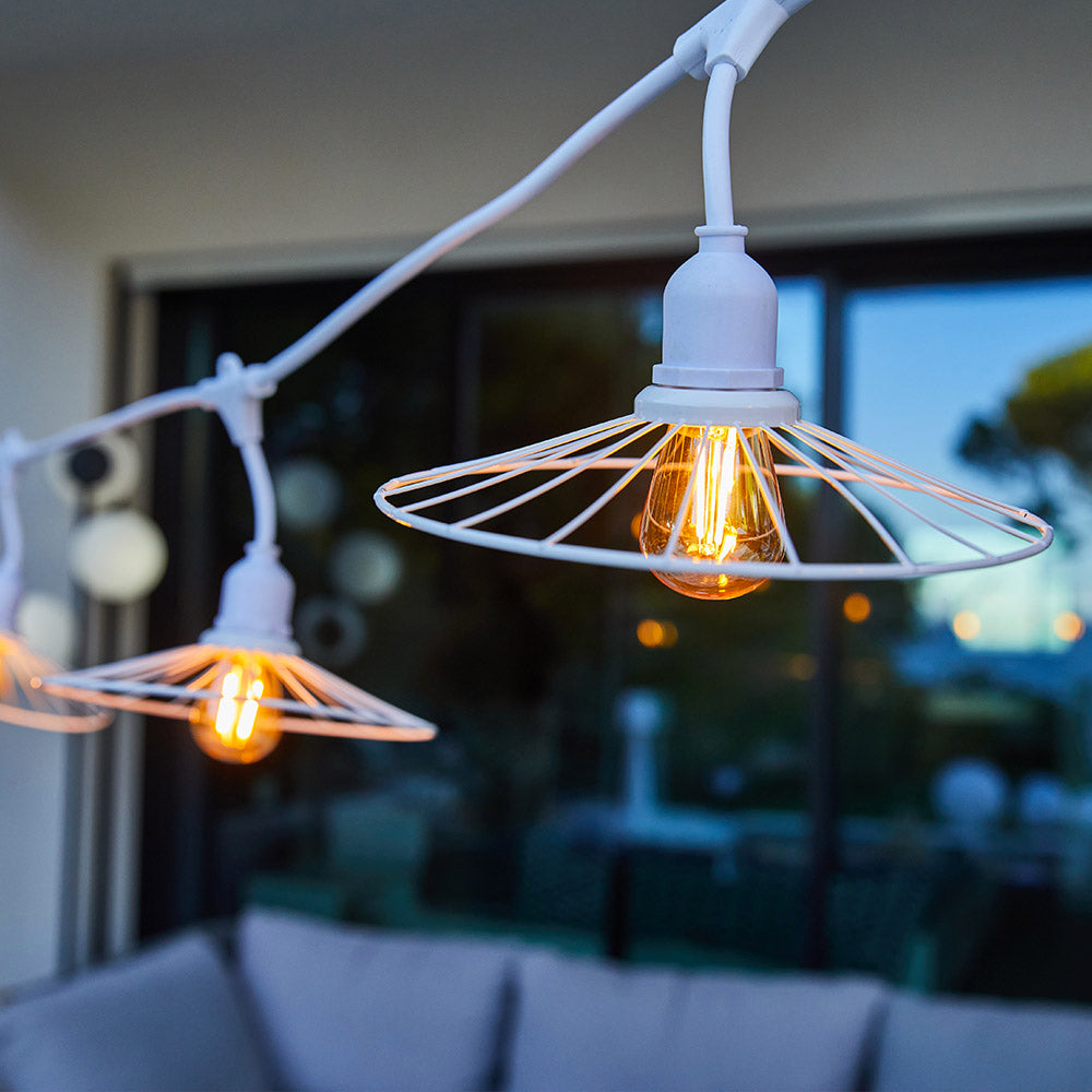 Red Deco Chic White Light guirlande cage 6m blanc chaud