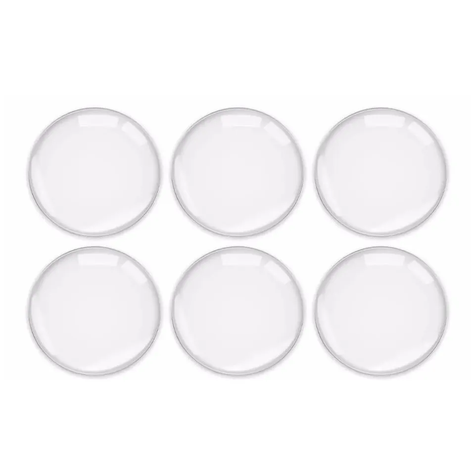 Shop-Story Cushbloc Butée Porte Autocollante Transparente x6 40 mm