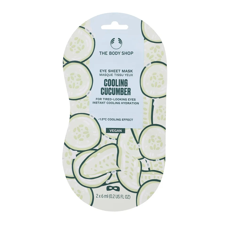 Stokomani masque tissu yeux concombre désaltérant