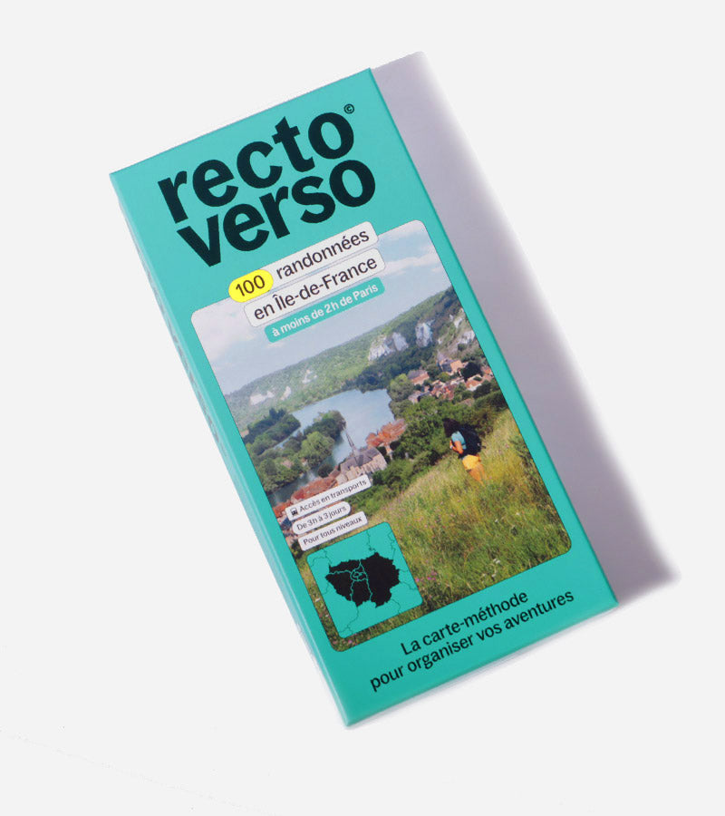 L'avant gardiste Recto Verso 100 randonnées Ile-de-France livre