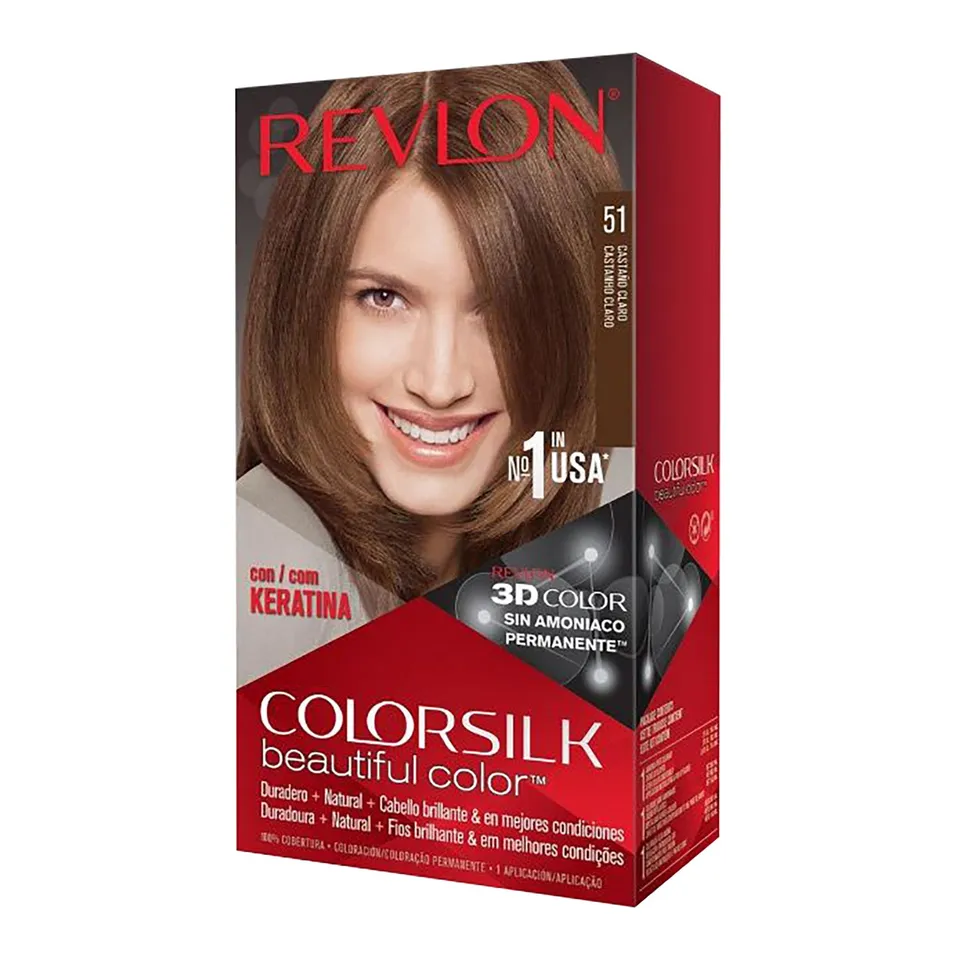 Revlon Colorsilk 51 coloration châtain clair