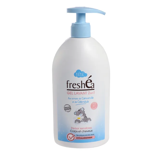 Stokomani Beauté Gel lavant bébé 2 en 1 camomille