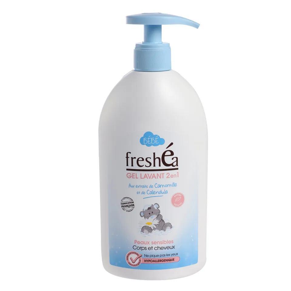 Stokomani Beauté Gel lavant bébé 2 en 1 camomille