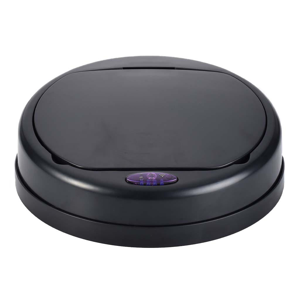 Red Deco Soho couvercle poubelle automatique rond noir Full Black