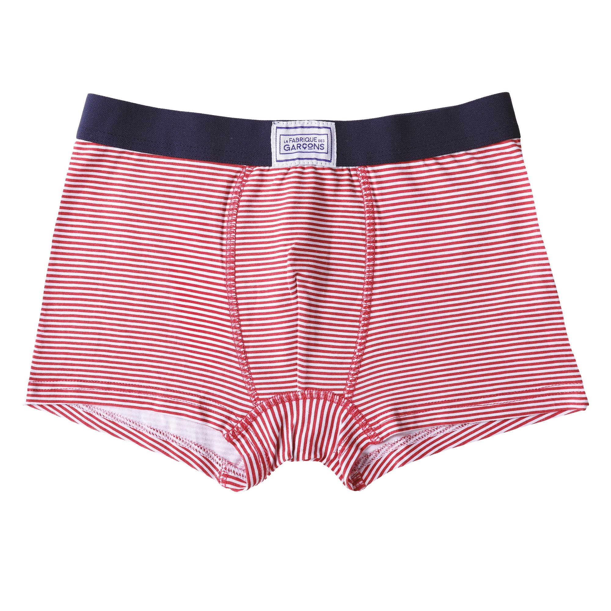 Stokomani Lot 4 boxers coton rouge garçon enfant