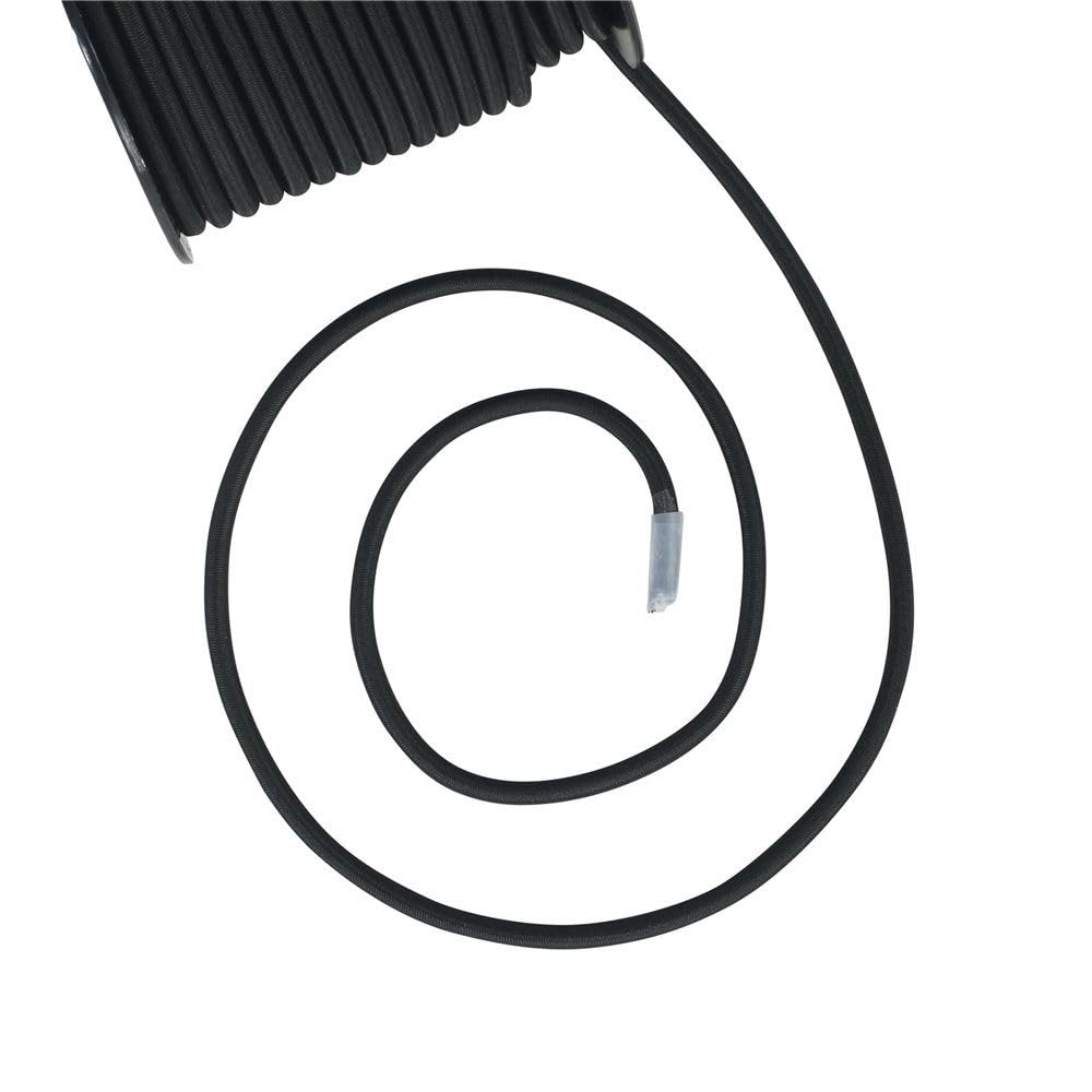 Shop-Story Bricolage & Auto tendeur élastique noir 4mm 20m bobine