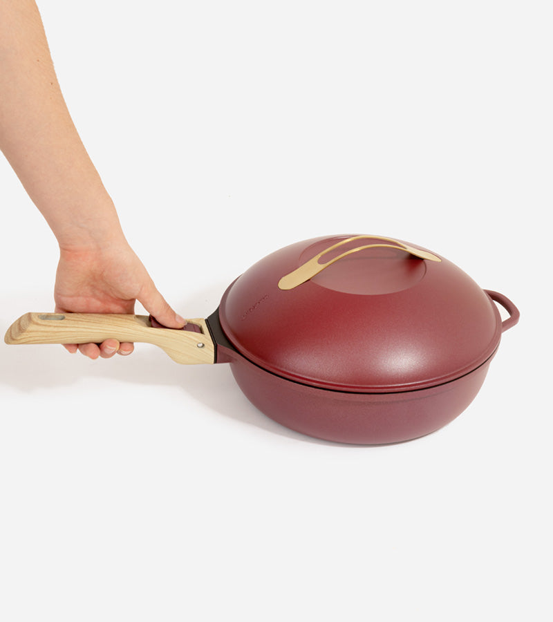 Cookut La Fabuleuse poêle 8 en 1 Rubis 24 cm