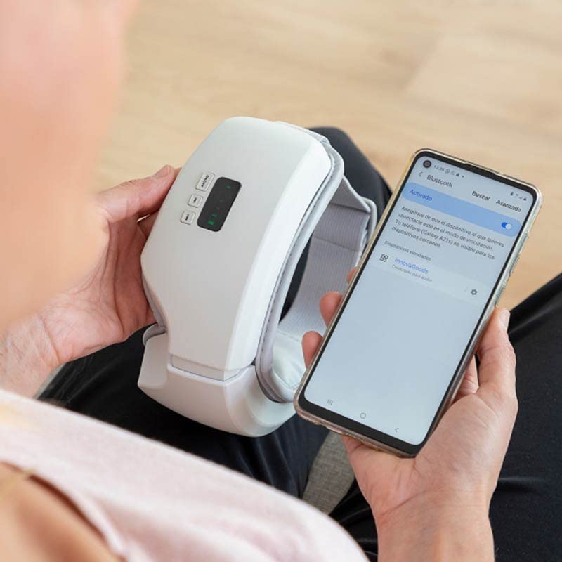 Shop-Story Bien-être Eyesky masseur yeux chauffant bluetooth gris