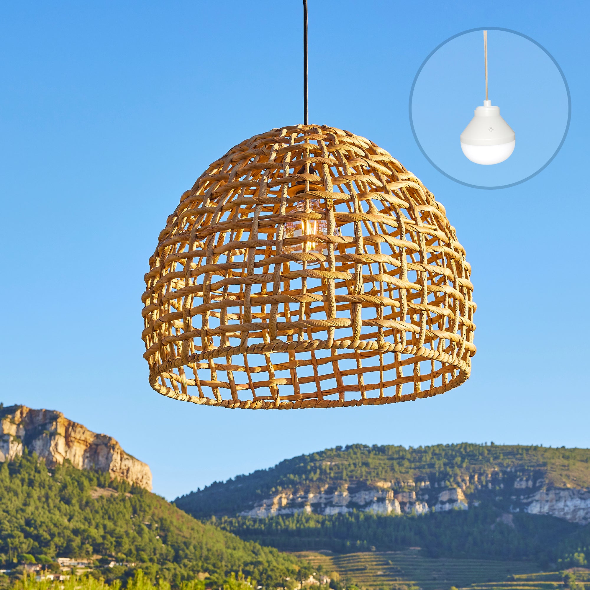 Red Deco AMADEO NOMAD suspension sans fil jacinthe RGB
