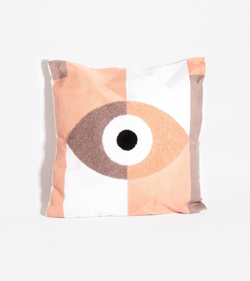 L'avant gardiste Cocooning Housse de coussin œil