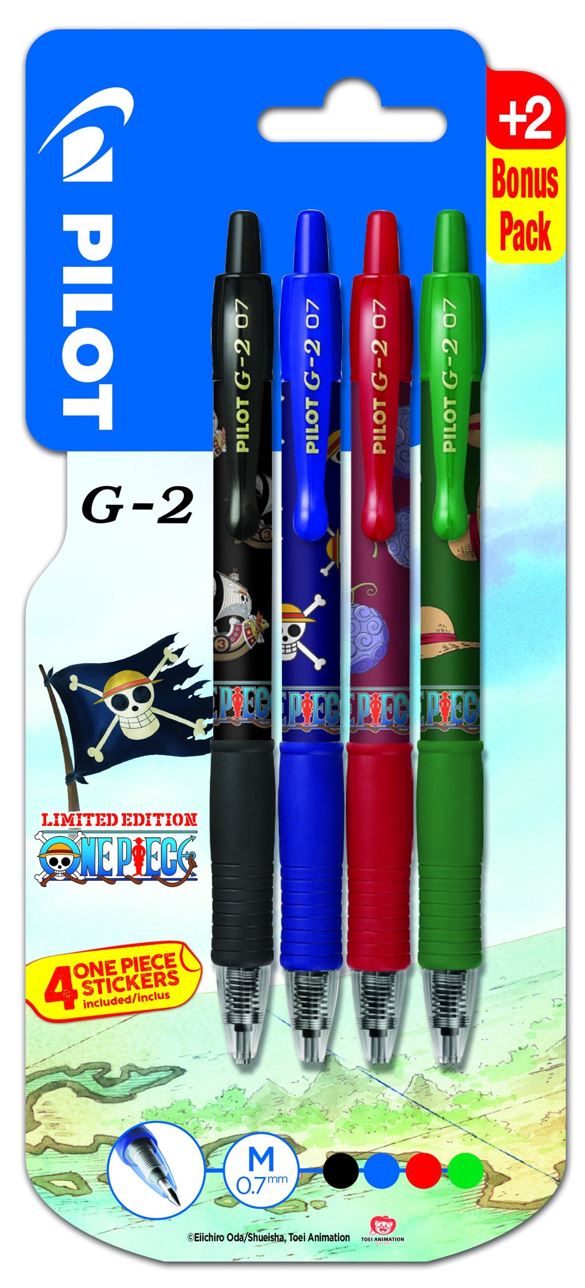 Pilot One Piece Stylo bille design manga écriture fluide