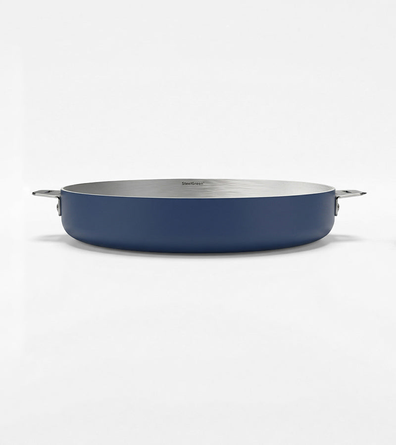L'avant gardiste Poêle inox bleue La Merveilleuse