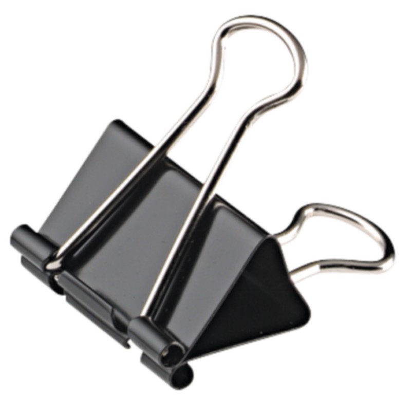 Safe Tool Fournitures de bureau Boîte 12 pinces double clip 51 mm