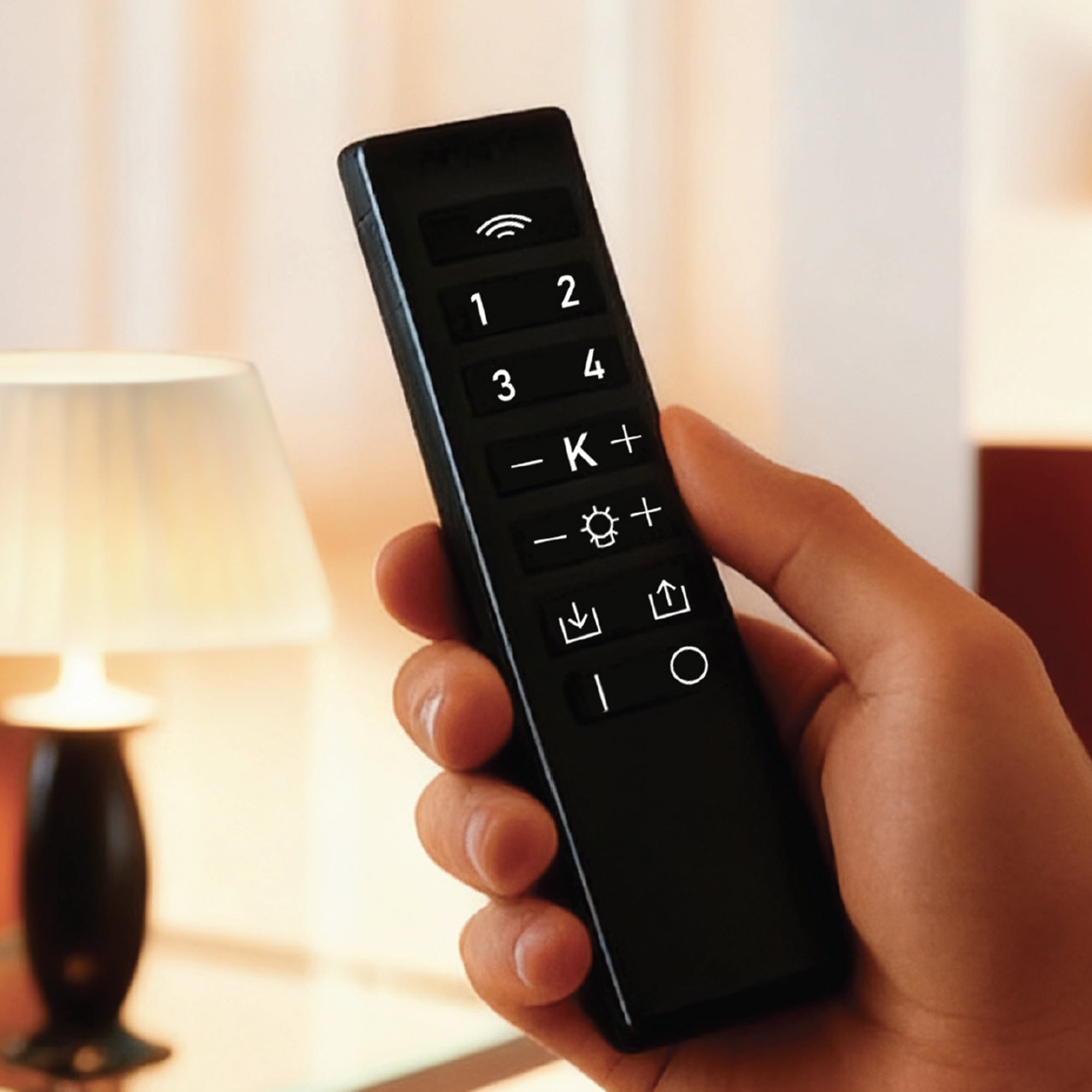 Ubiqua Remote Control télécommande lampe LED 4 zones H16cm