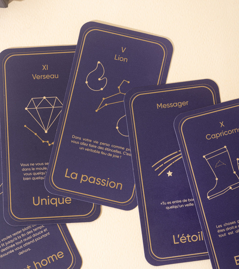 L'avant gardiste Fun & Jeux Astro oracle cartes zodiaque