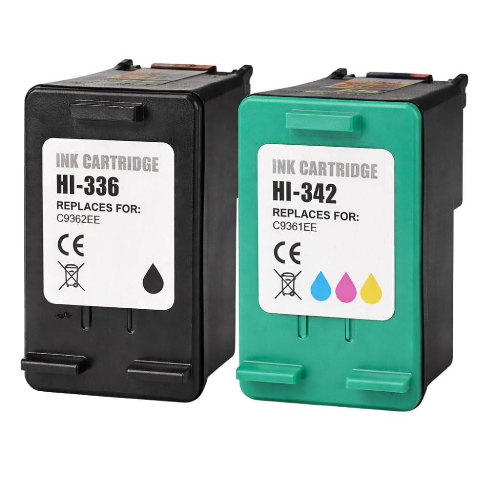 Shop-Story High-Tech Pack 2 Cartouches HP 336-342 Noir Couleur