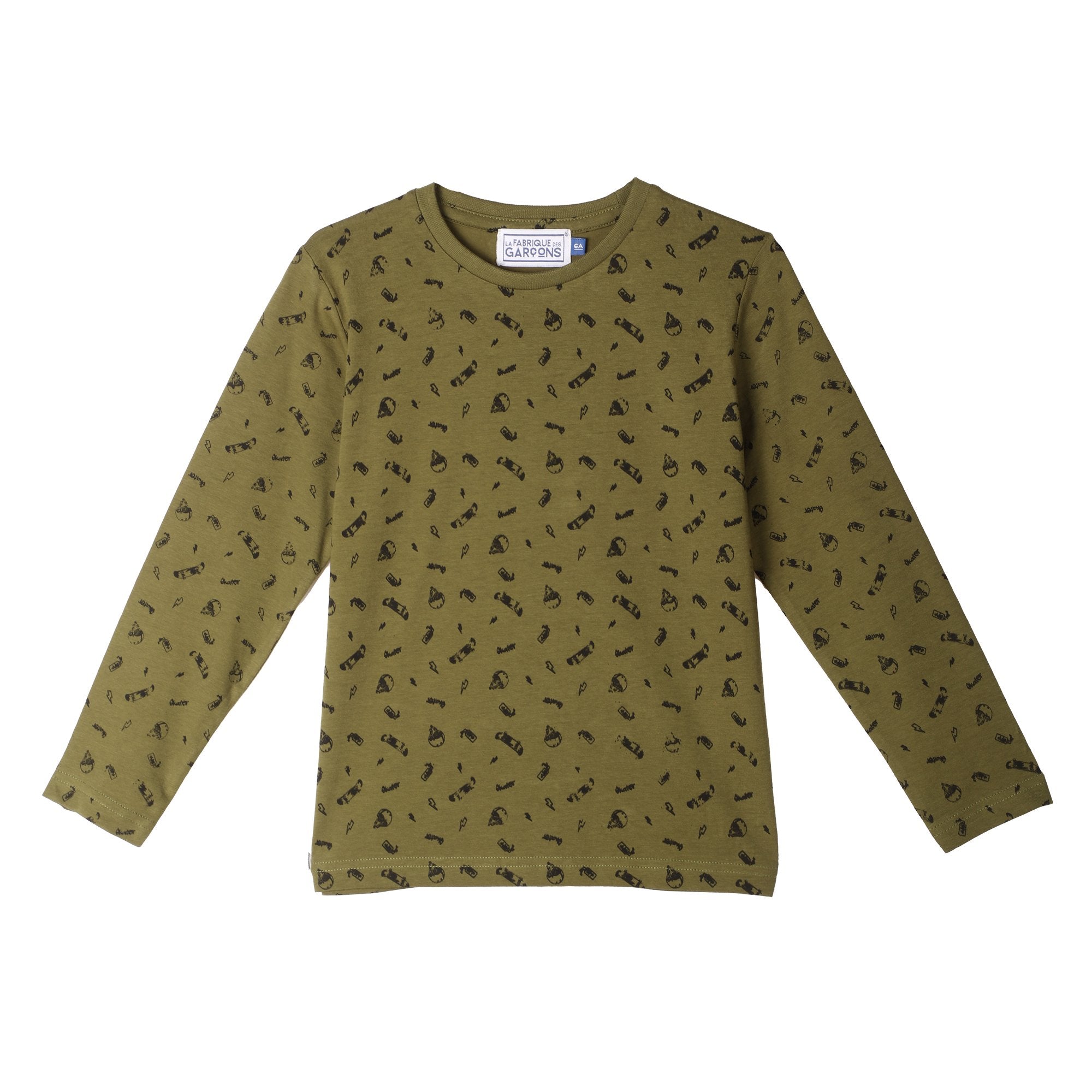 Stokomani Mode lot 2 tee-shirts blanc coton enfant