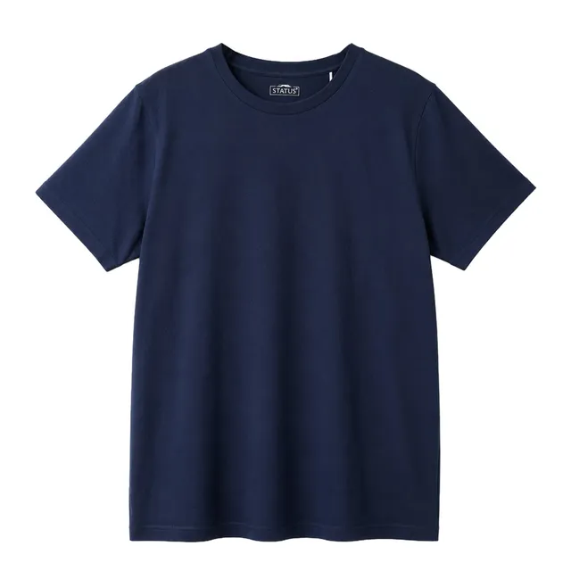Stokomani tee shirt col rond homme bleu foncé taille M
