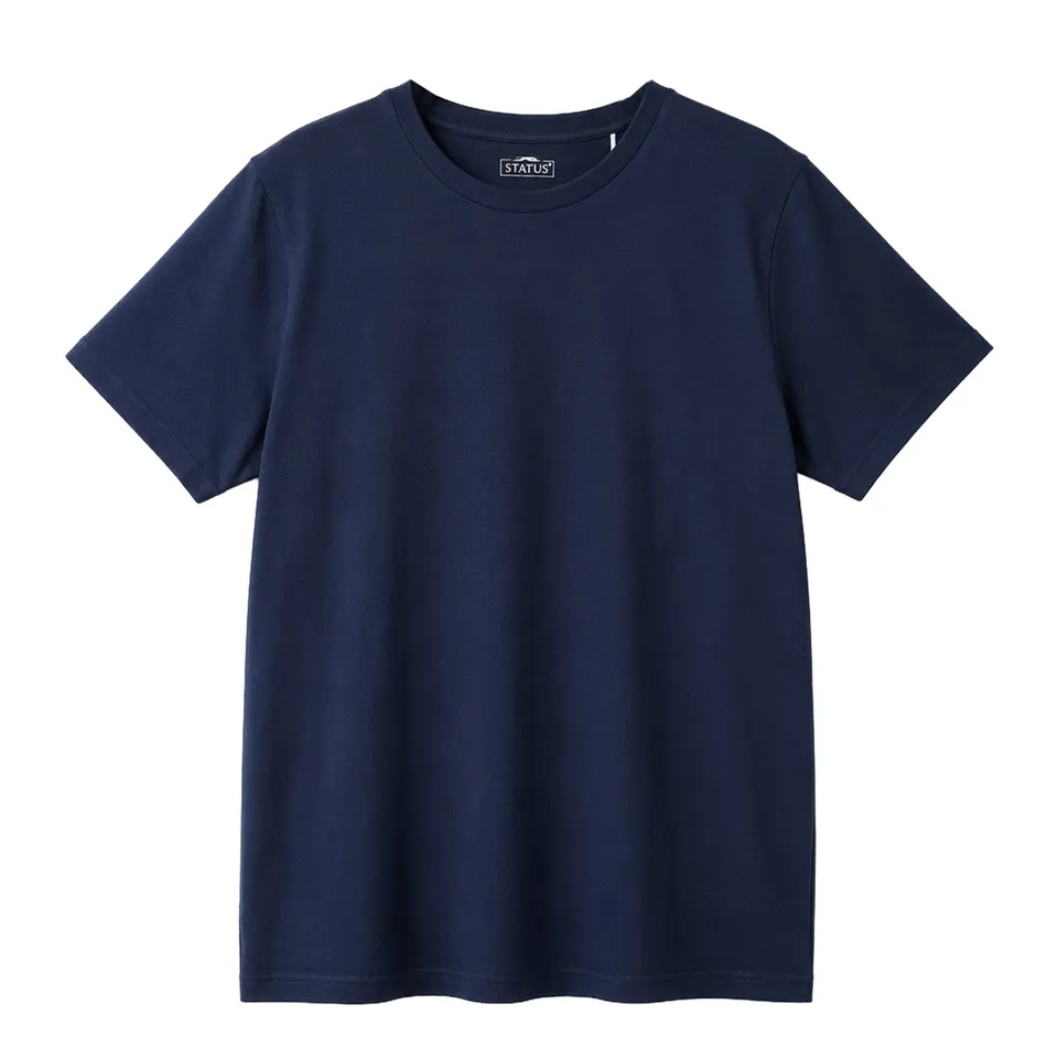 Stokomani tee shirt col rond homme bleu foncé taille M