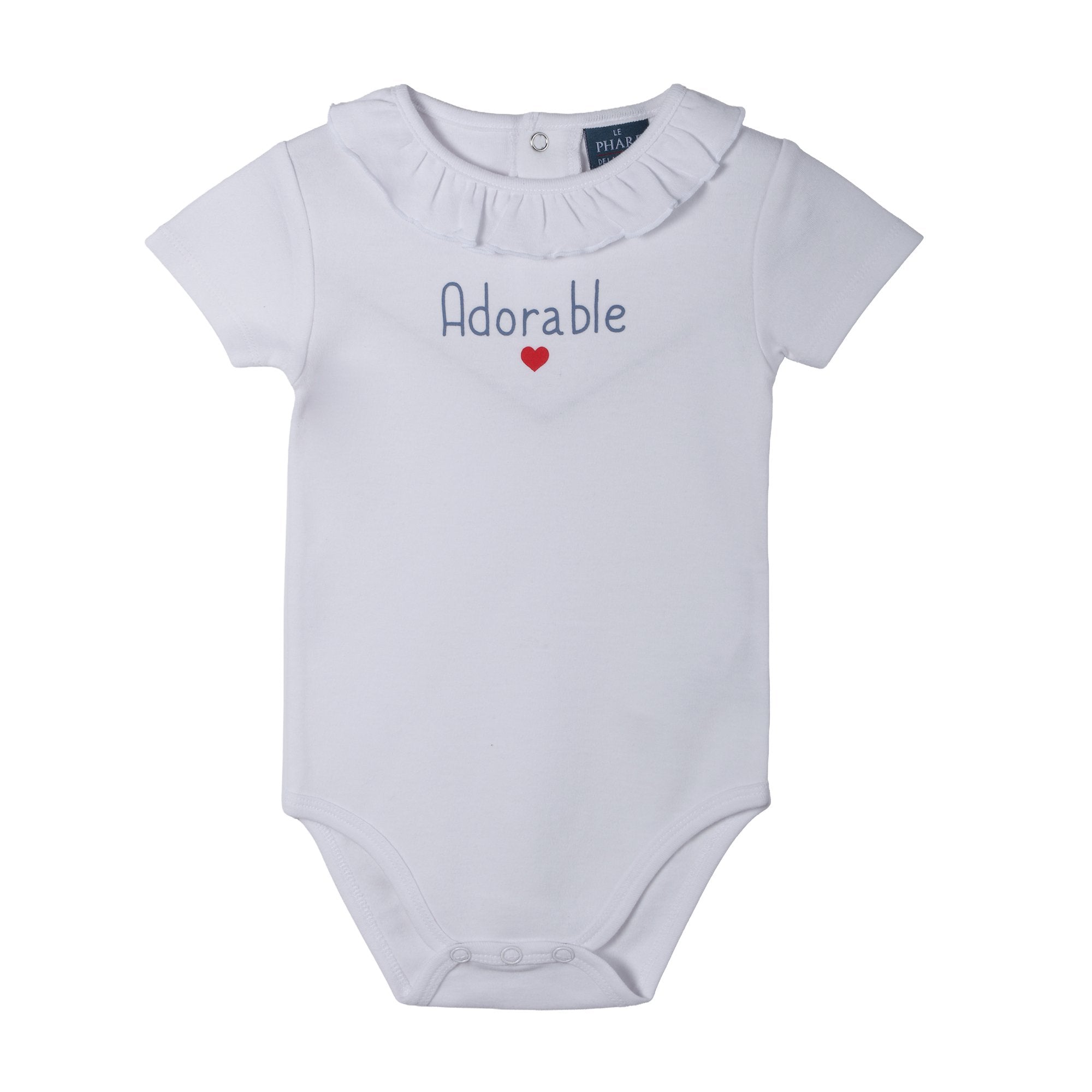 Stokomani Mode lot 2 bodies bébé col coton bébé