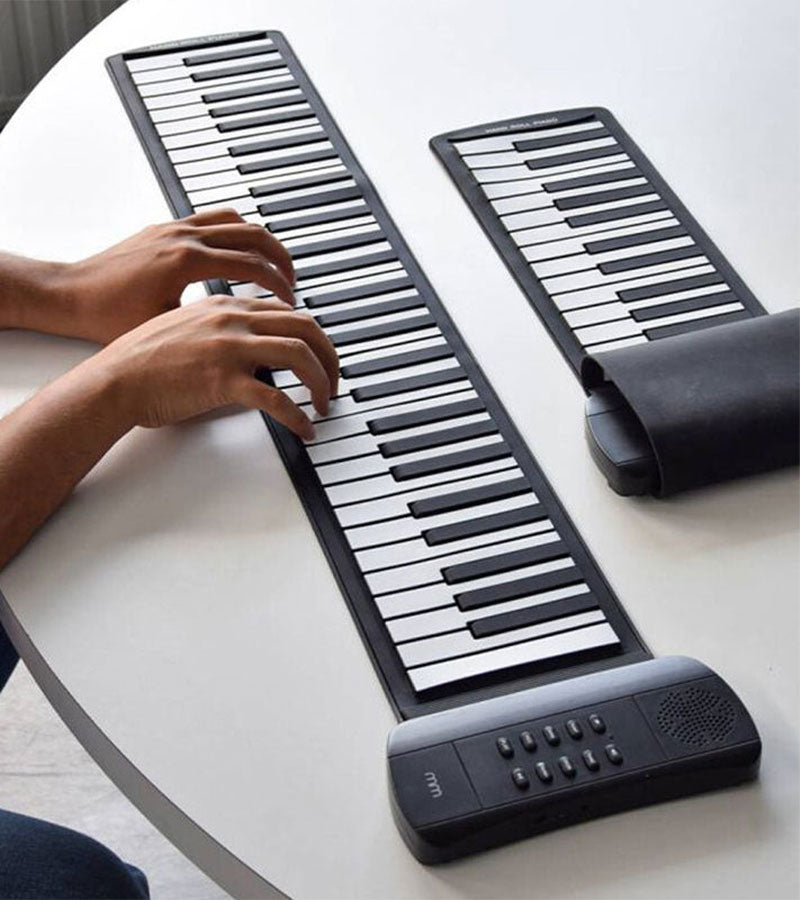 L'avant gardiste Piano Roll Up tapis à enrouler portable