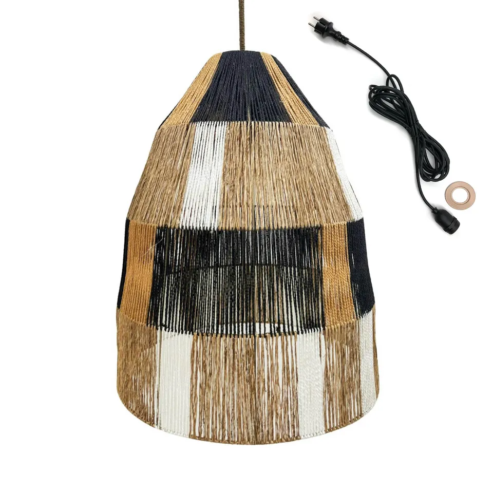 Red Deco Zahara Outdoor Cable suspension corde naturelle 5m