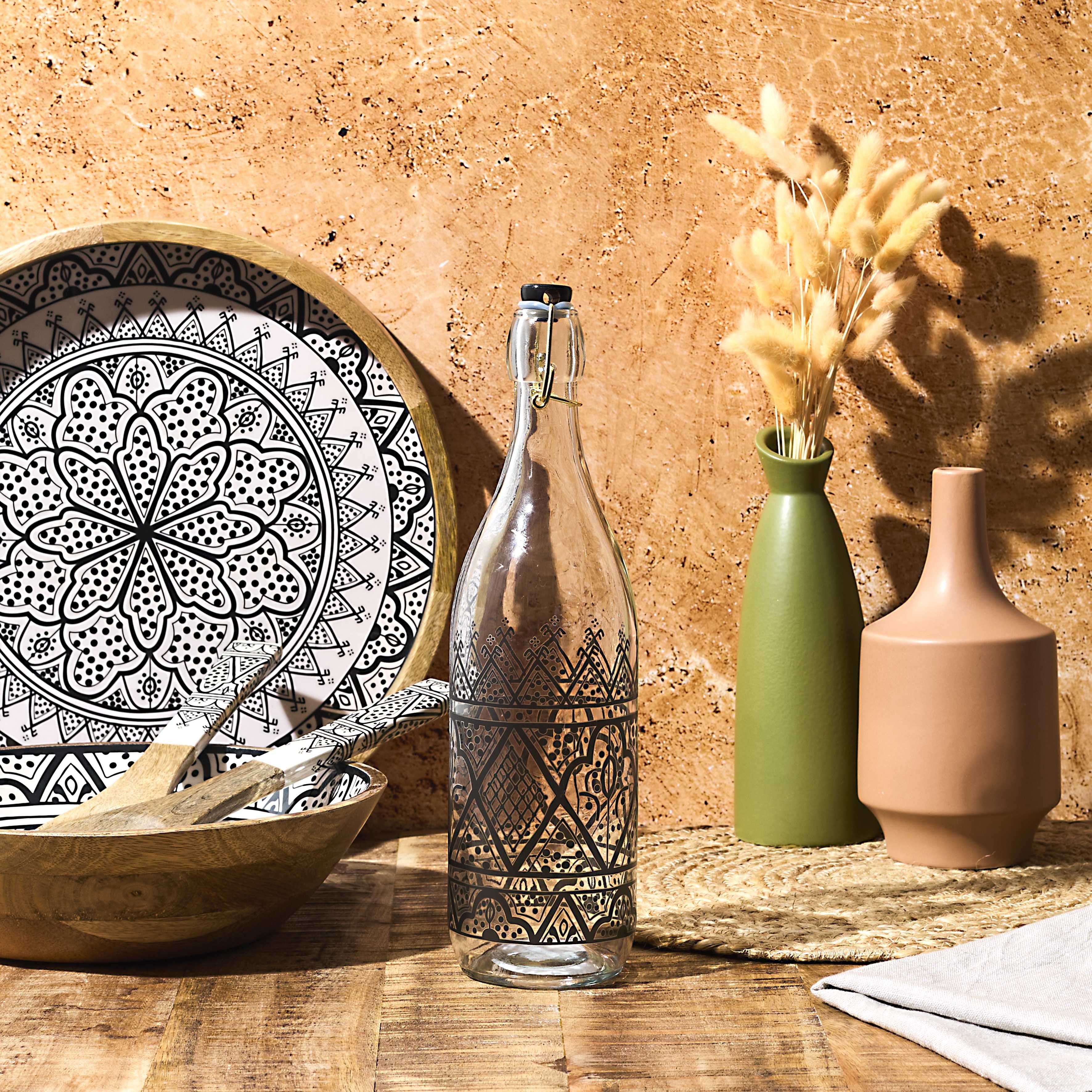 Stokomani Maison bouteille en verre cuisine