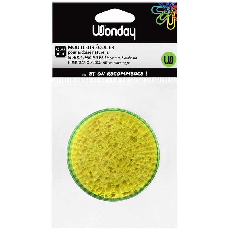 Safe Tool Fournitures scolaires mouilleur éponge Ø 7 cm qualité sup