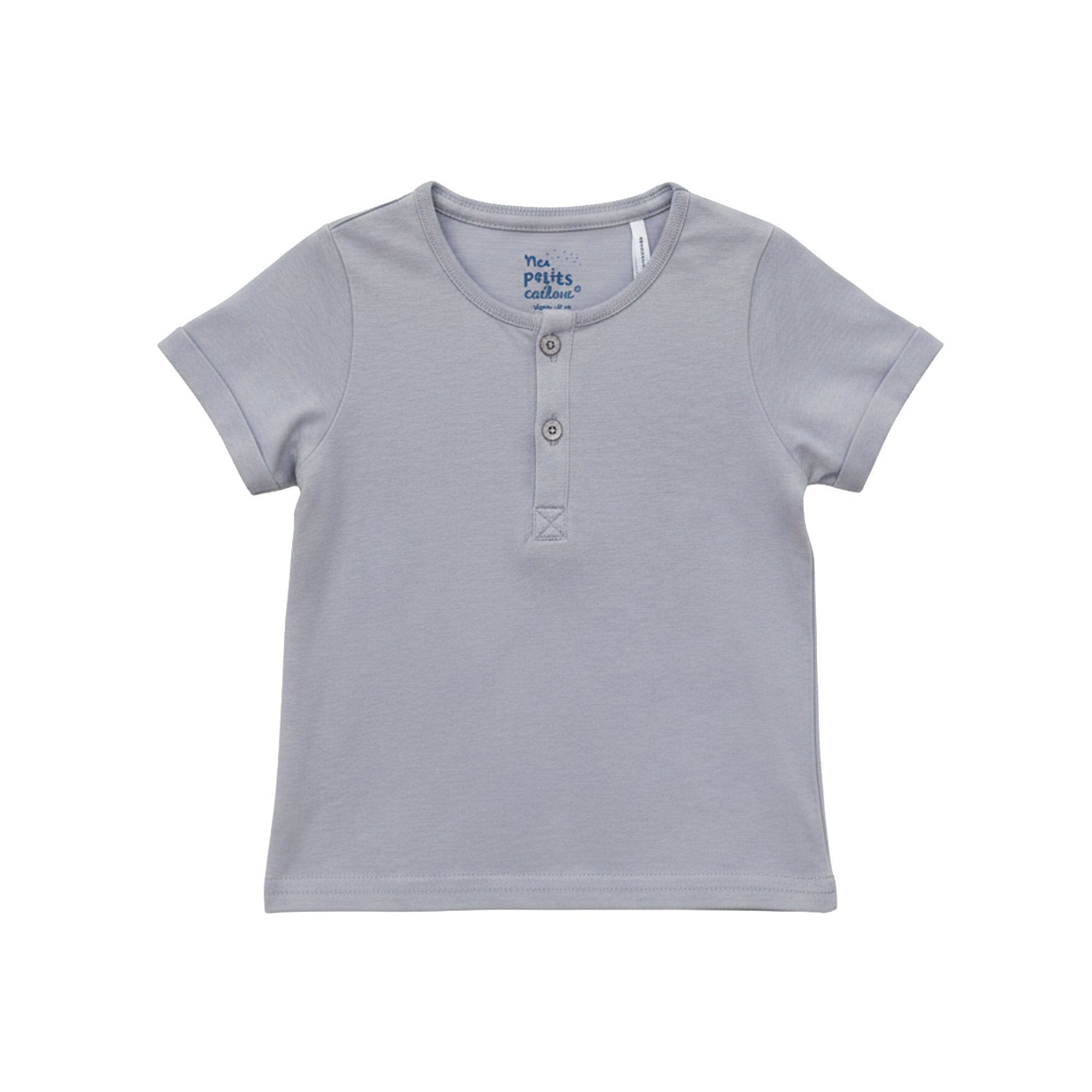 Stokomani Mode Tee-shirt col tunisien 12M