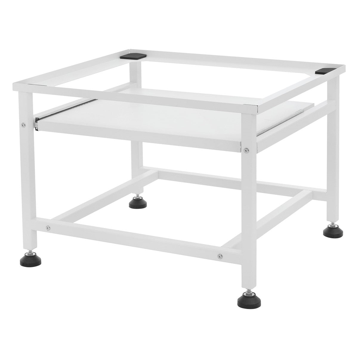 ML-Design Rehausseur Lave-Linge Acier Tablette 62,5cm Noir