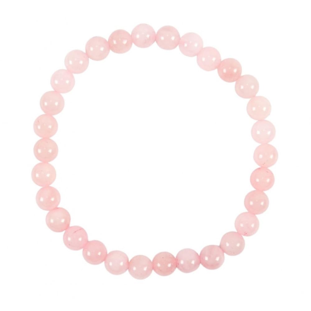 Shop-Story Pinkquartz bracelet quartz rose 19 cm perles 7 mm