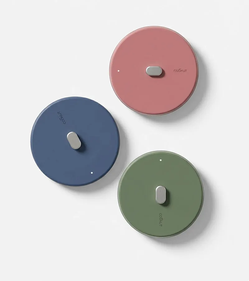 L'avant gardiste Ustensiles Merveilleux Couvercle inox bleu