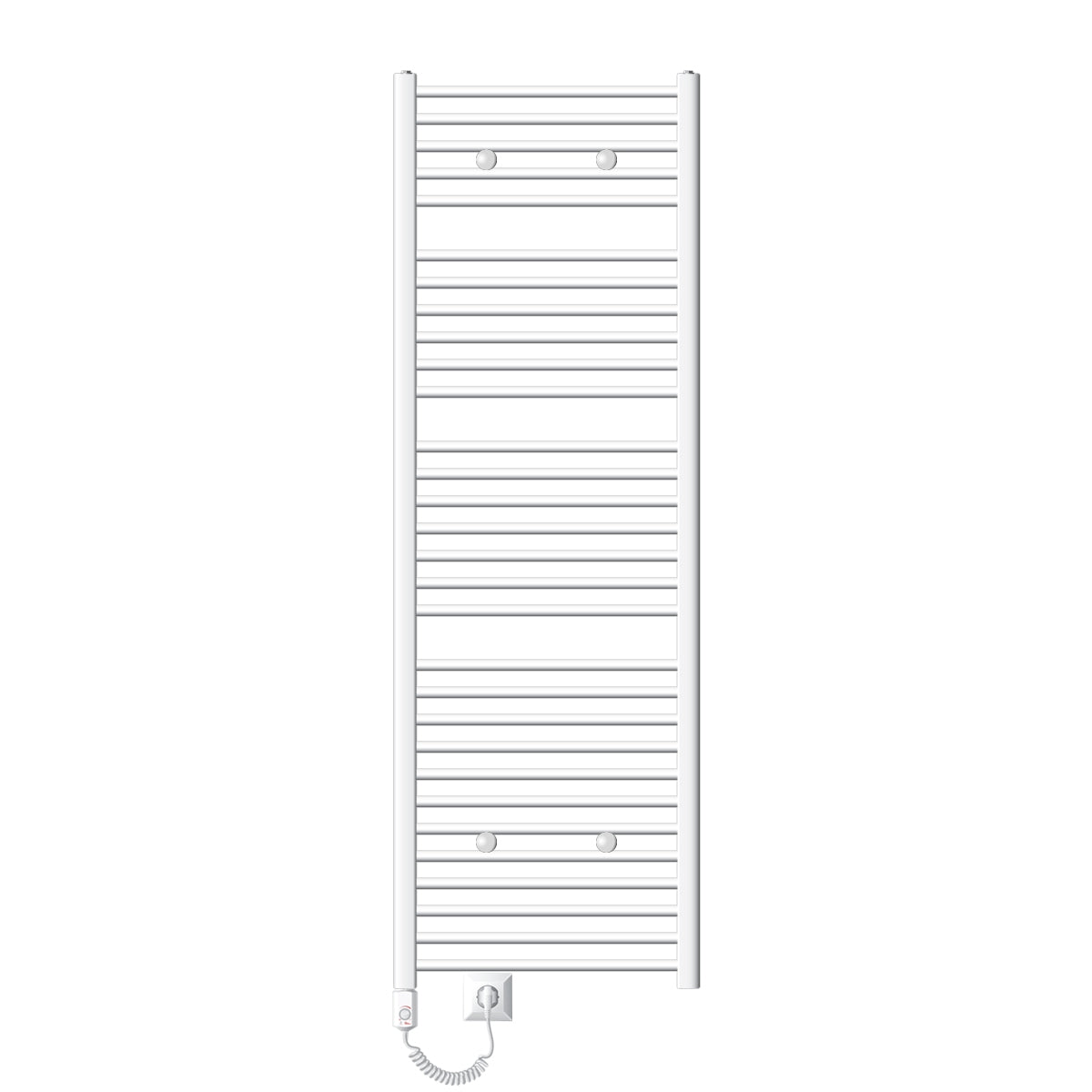 ECD Germany Heizungen sèche-serviettes blanc 600x1800 mm 900W