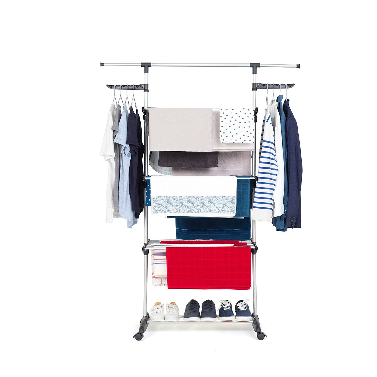 Red Deco Ultima séchoir à linge 3 niveaux 18m noir
