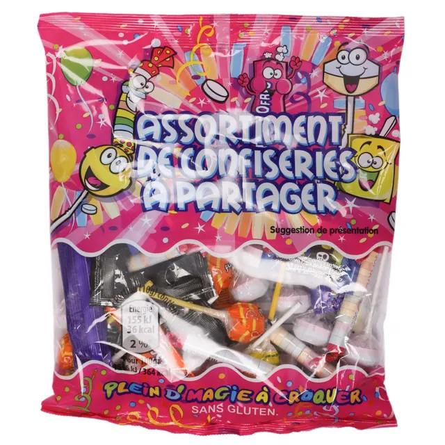 Stokomani Sachet bonbons à partager sucrés à offrir