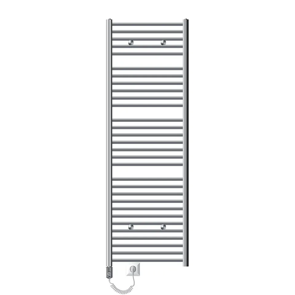 ECD Germany Sahara sèche-serviettes chrome 1200W 600x1800 mm