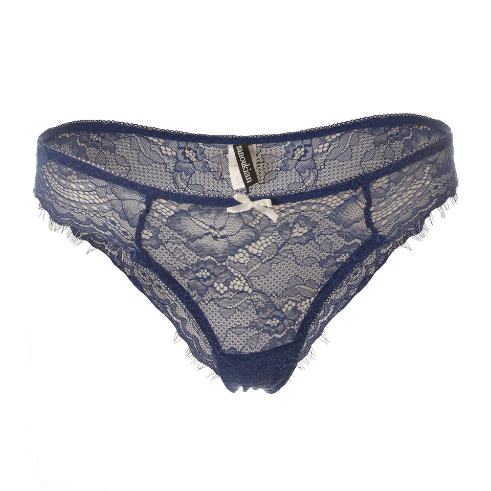 Stokomani Mode culotte dentelle bleu marine femme