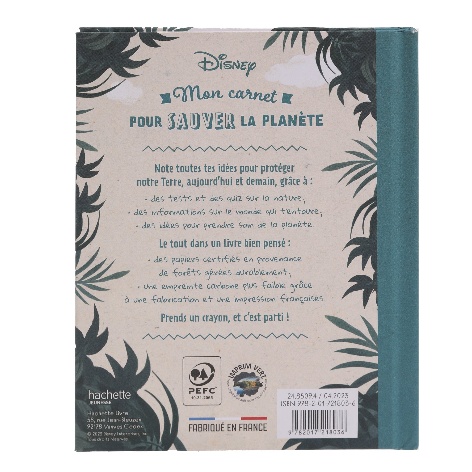 Stokomani Mon carnet pour sauver la planète carnet enfant écolo