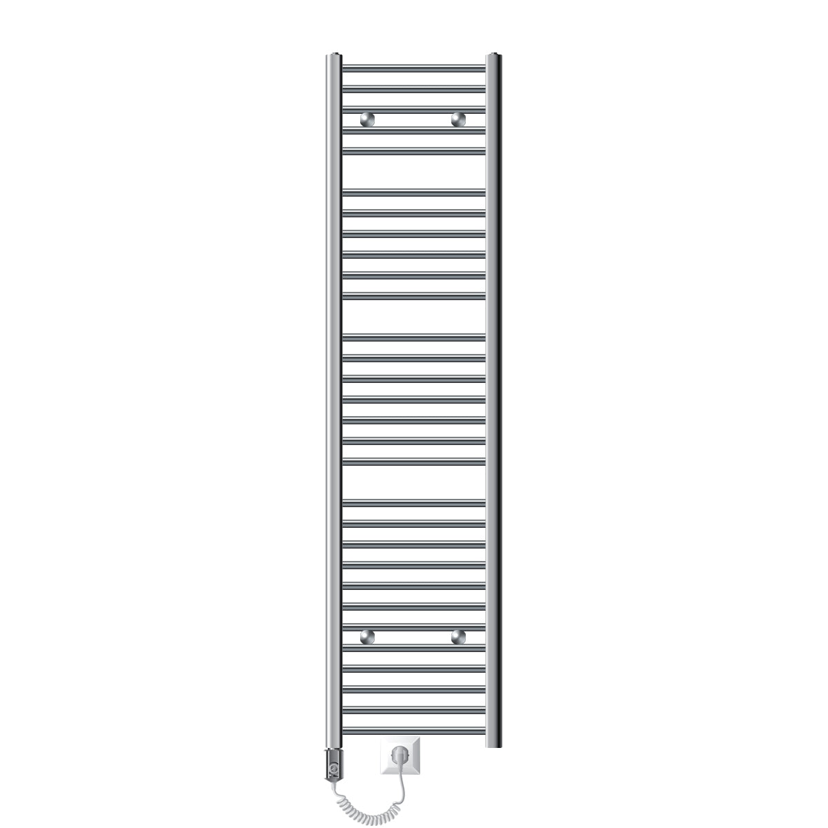 ECD Germany Heizungen sèche-serviettes chromé 400x1800 1200W