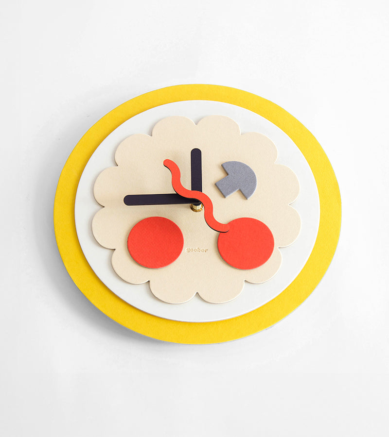 L'avant gardiste Déco murale horloge murale pizza à construire déco cuisine