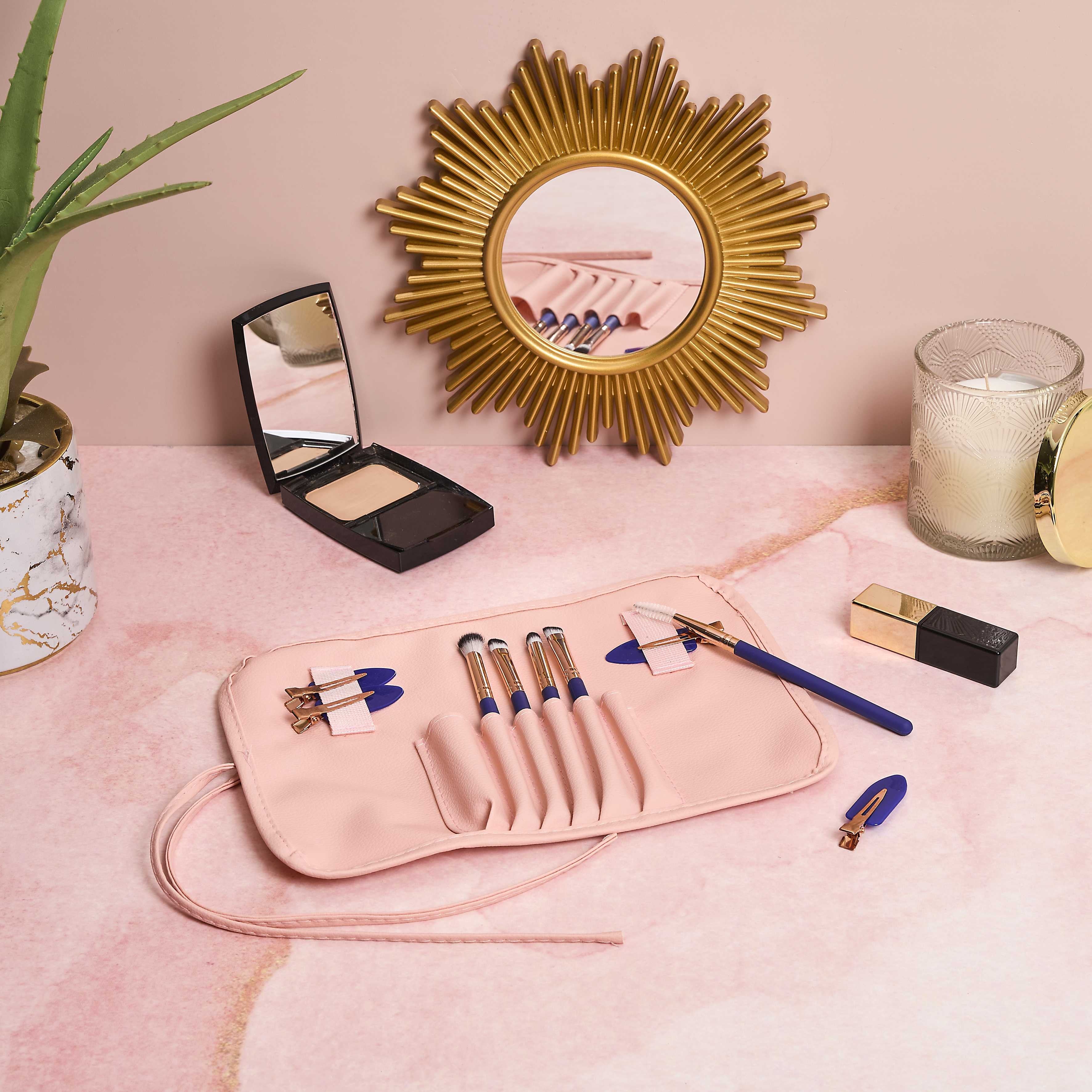 Stokomani coffret maquillage 10 pièces pinceaux pinces