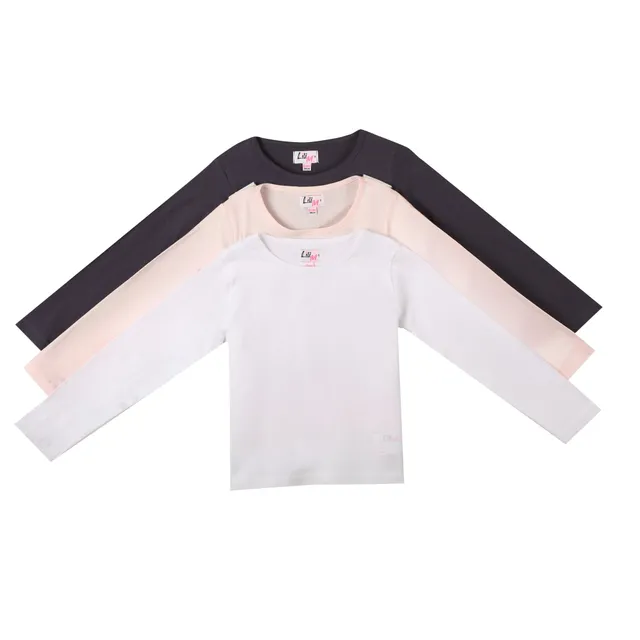 Stokomani Mode lot 3 tee-shirts enfant coton basic