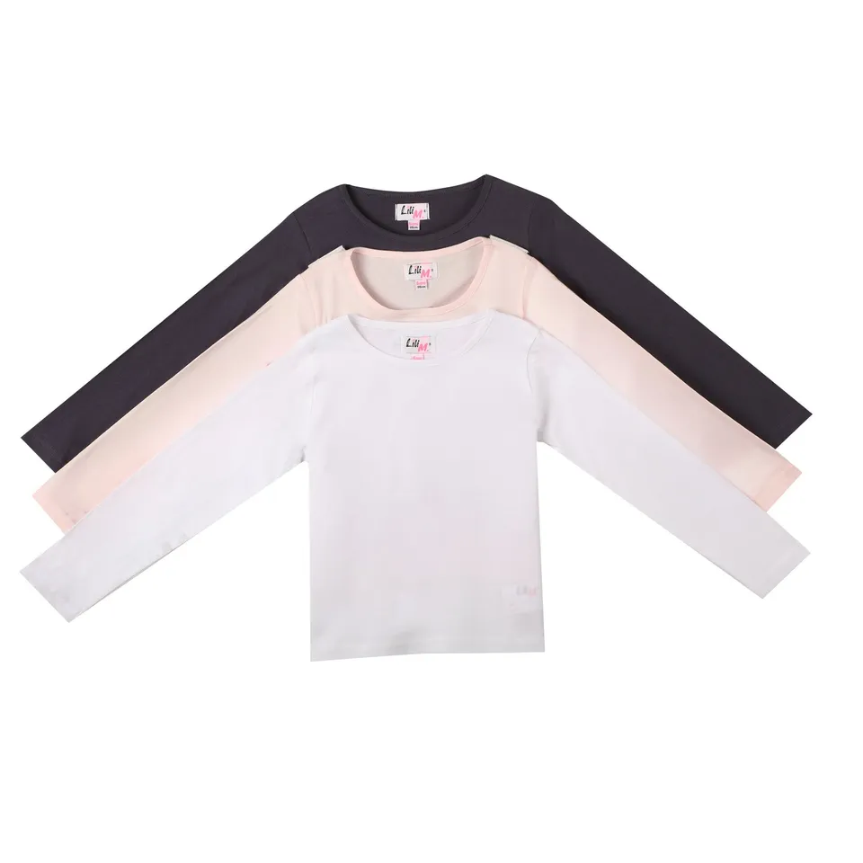 Stokomani Mode lot 3 tee-shirts enfant coton basic