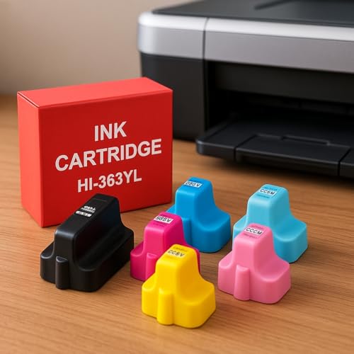 Shop-Story High-Tech Pack 6 Cartouches HP 363 Photosmart Couleur