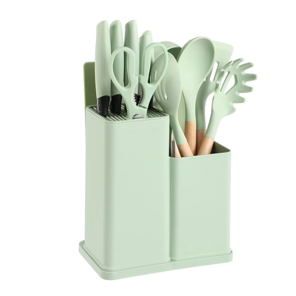 Stokomani Maison Kit 14 ustensiles cuisine bois