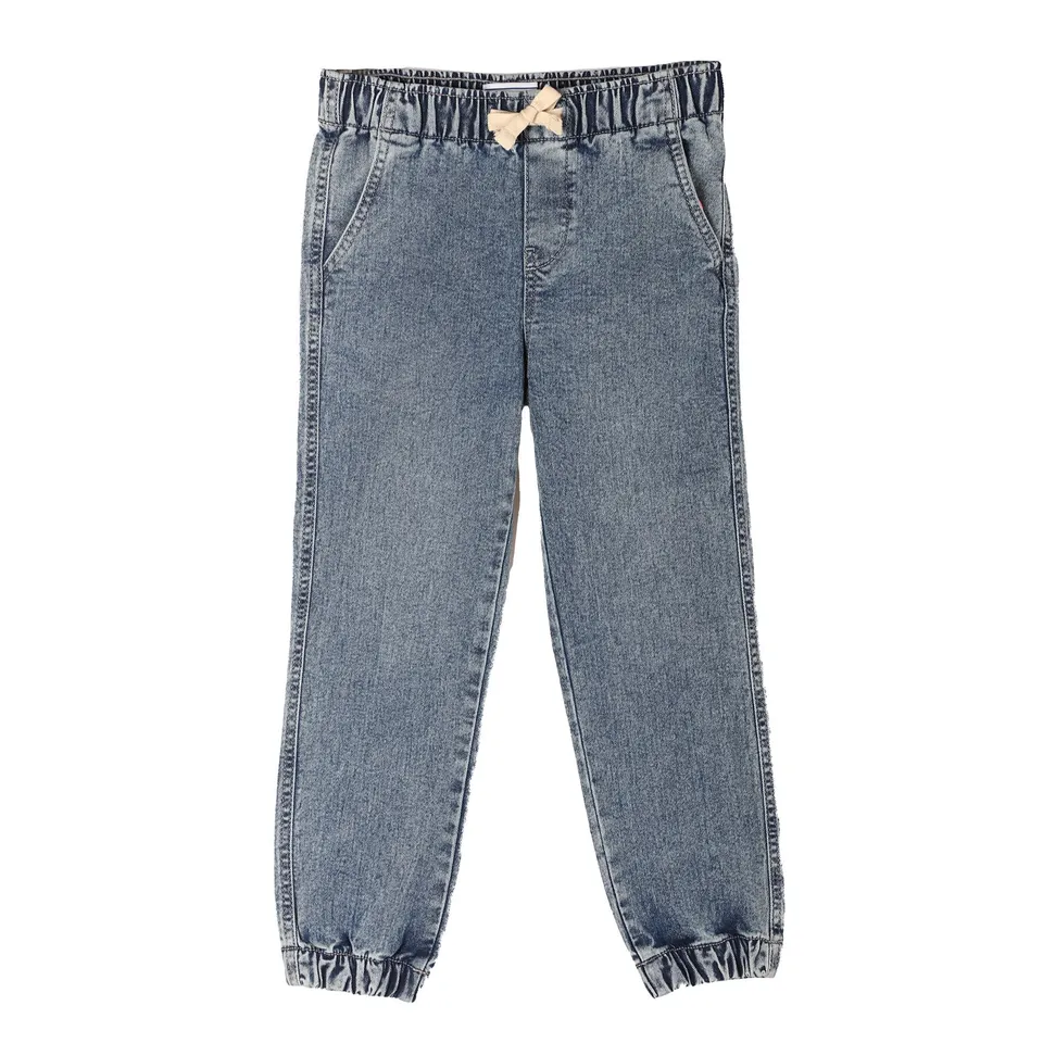 Stokomani Mode Jean jogpant bleu enfant